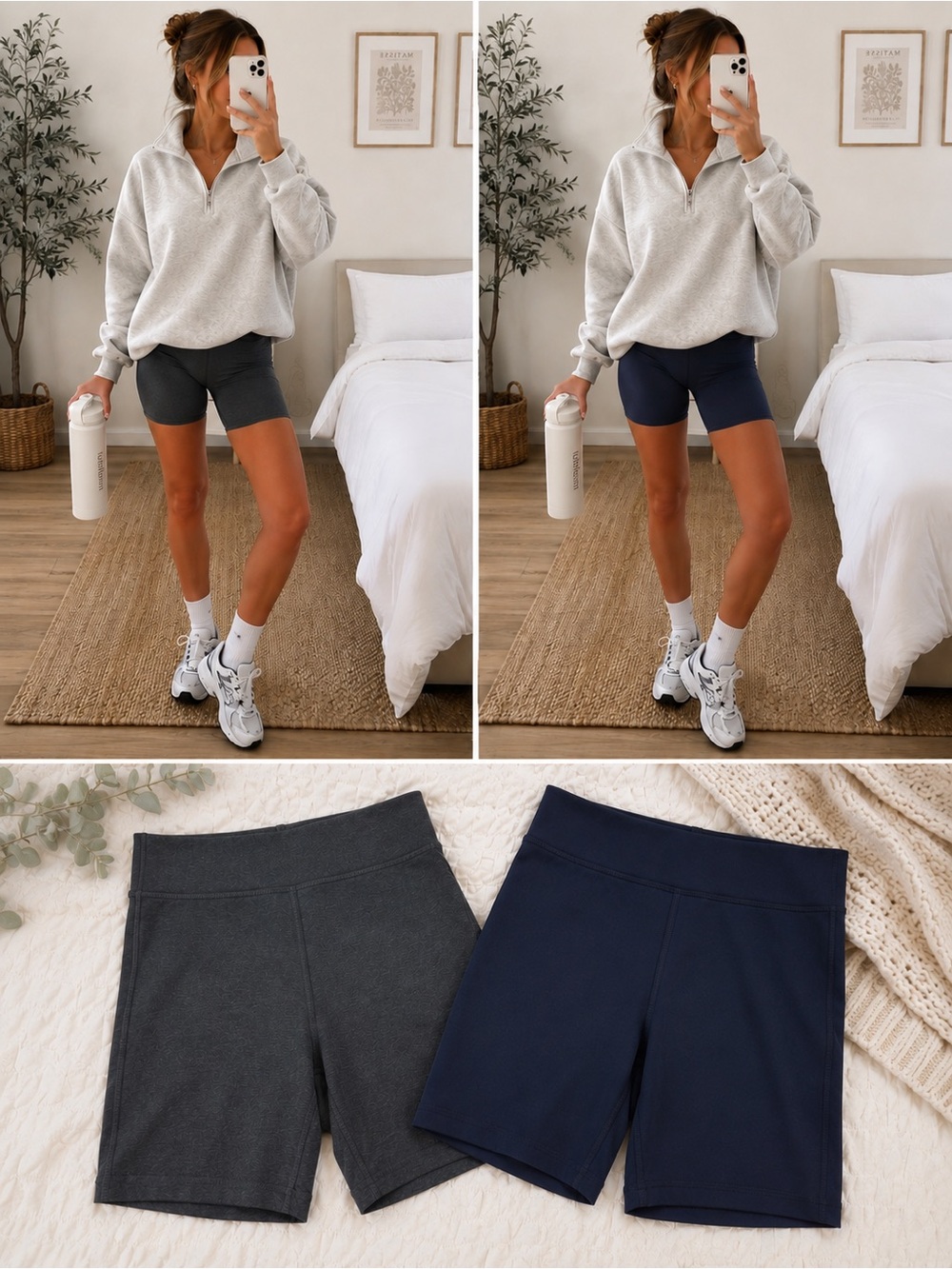 ๐๐ฉถ BCX Active Biker Shorts Bundle (2 Pairs)